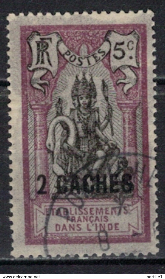 INDE      N°  YVERT   :    60  ( 5 )     OBLITERE       ( OB   6 / 36 ) - Used Stamps