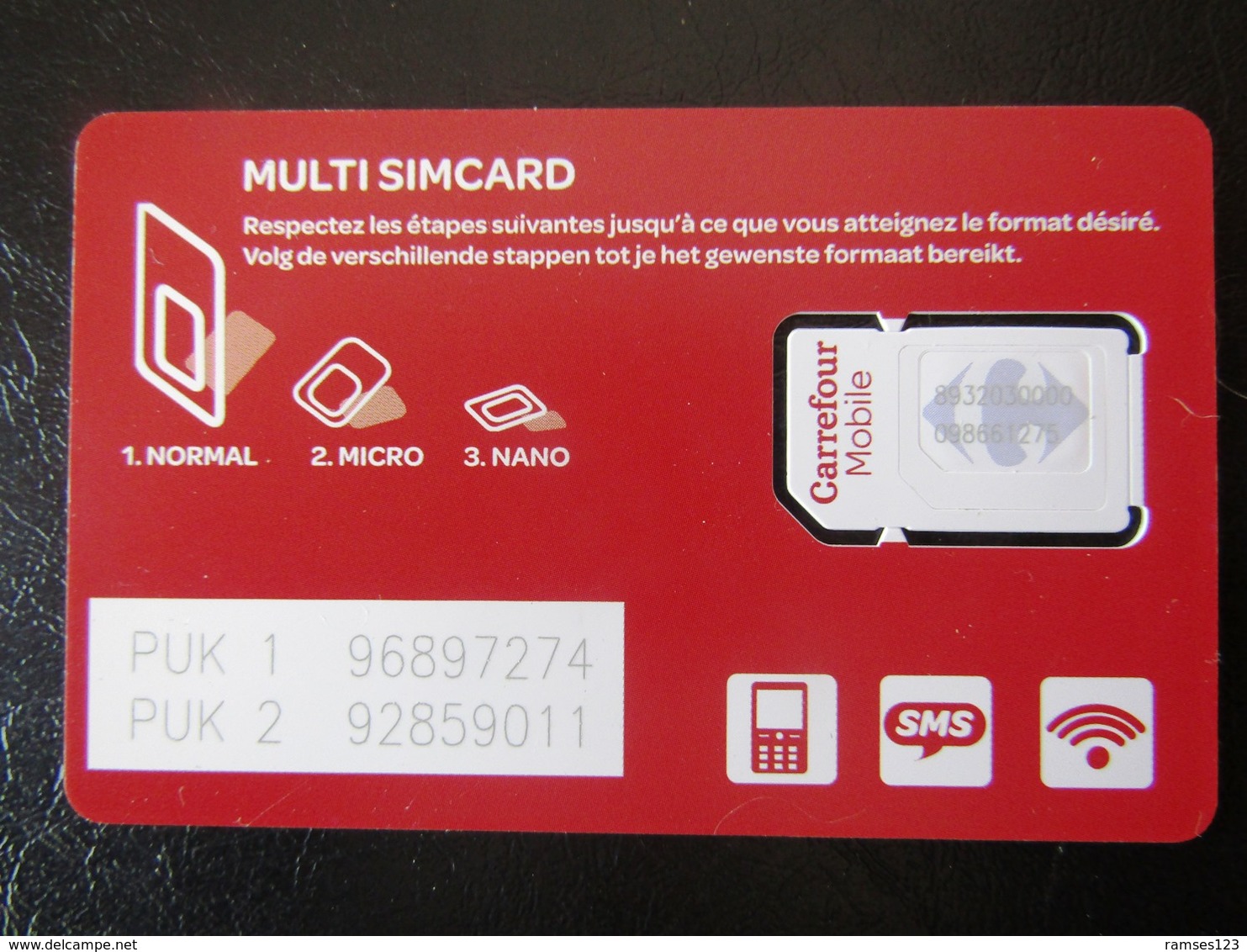GSM SIM    BELGIQUE    MINT - [2] Prepaid & Refill Cards