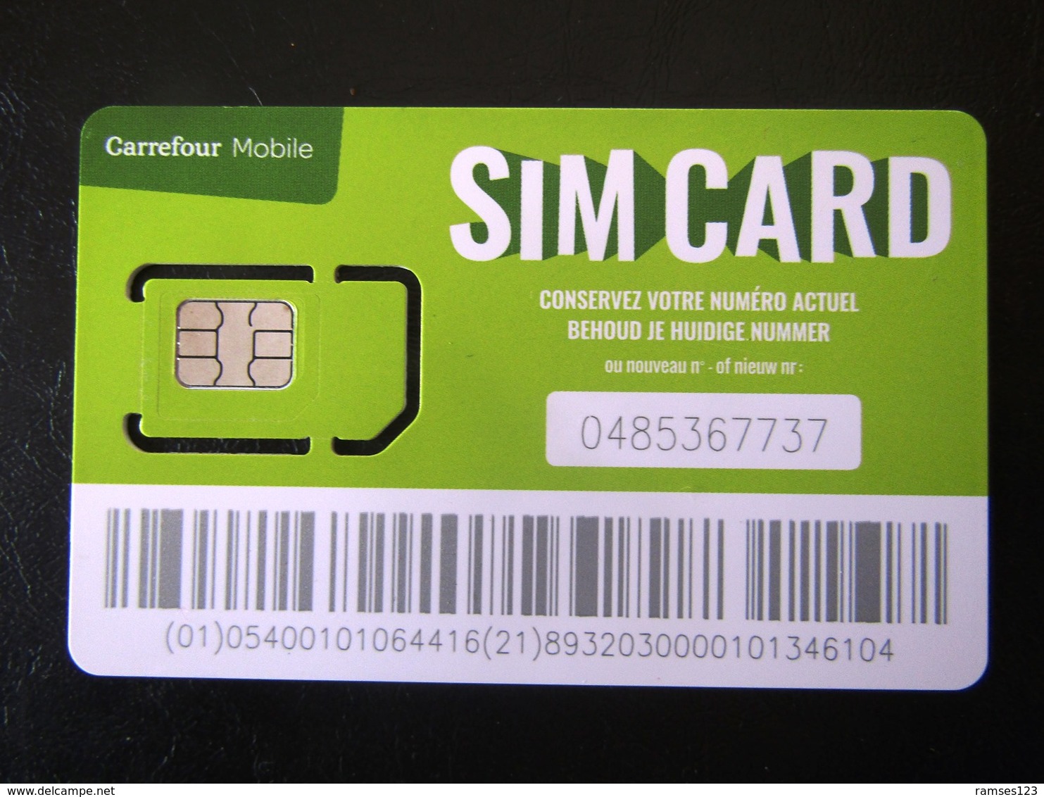 GSM SIM    BELGIQUE    MINT - [2] Prepaid & Refill Cards