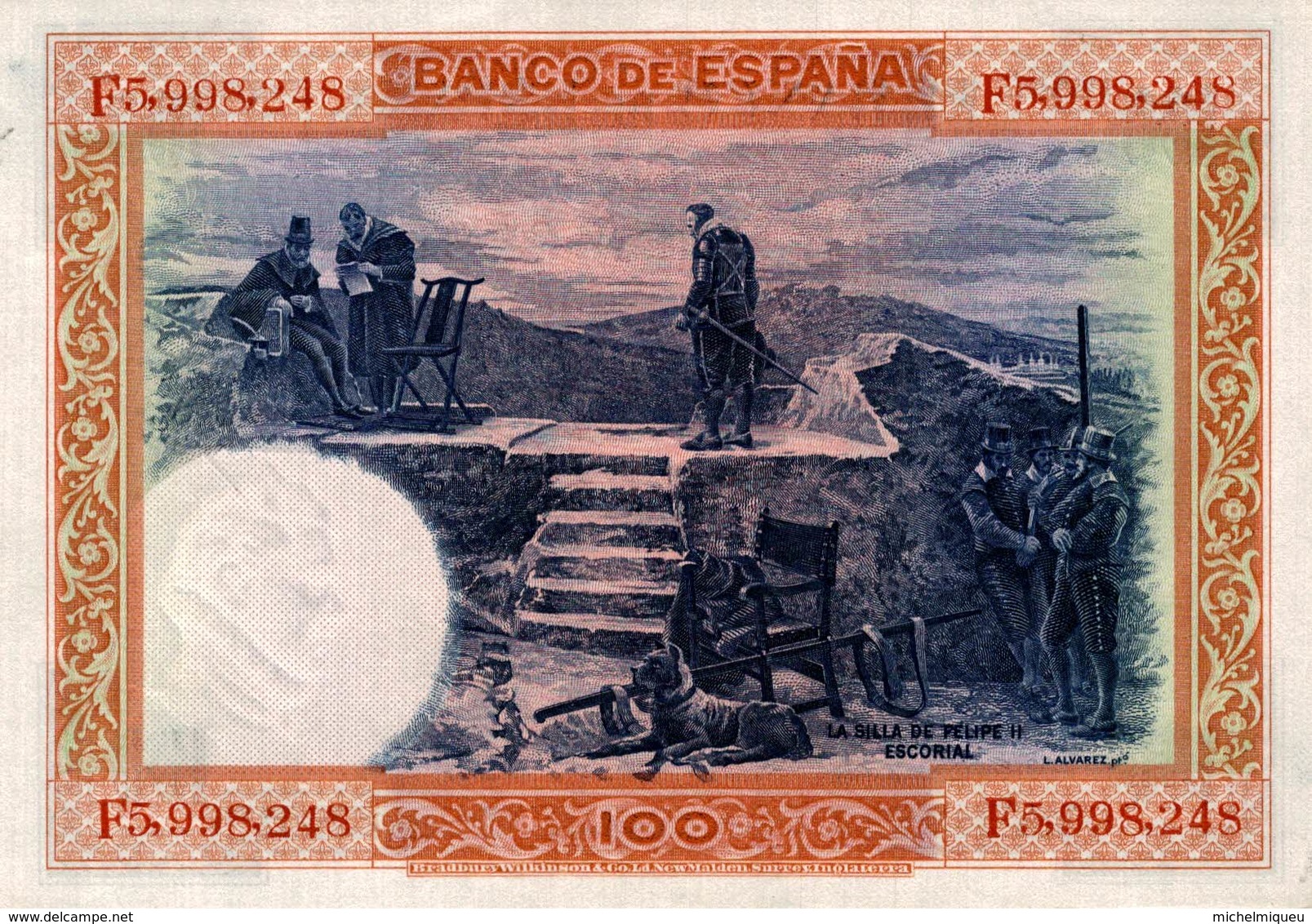 15655  BILLET ESPAGNE - 100 Pesetas