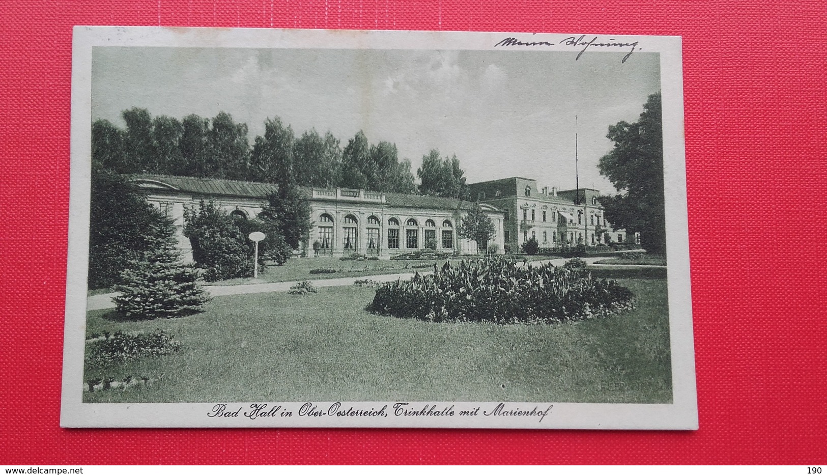 Bad Hall.Trinkhalle Mit Marienhof - Bad Hall