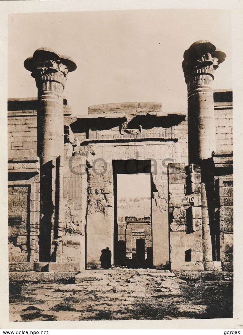 Egypt - Antique Egyptian Temple - Photo 120x85mm - Museos