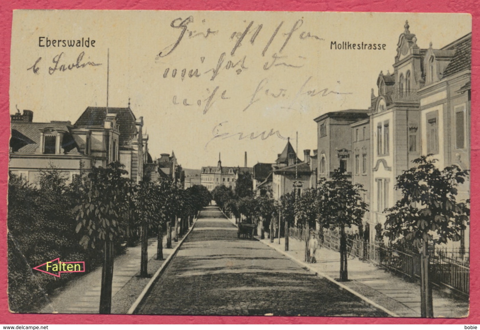 Eberswalde Brandenburg Deutschland : Mollkestrasse / Stempel Eberswalde 1909 - Eberswalde