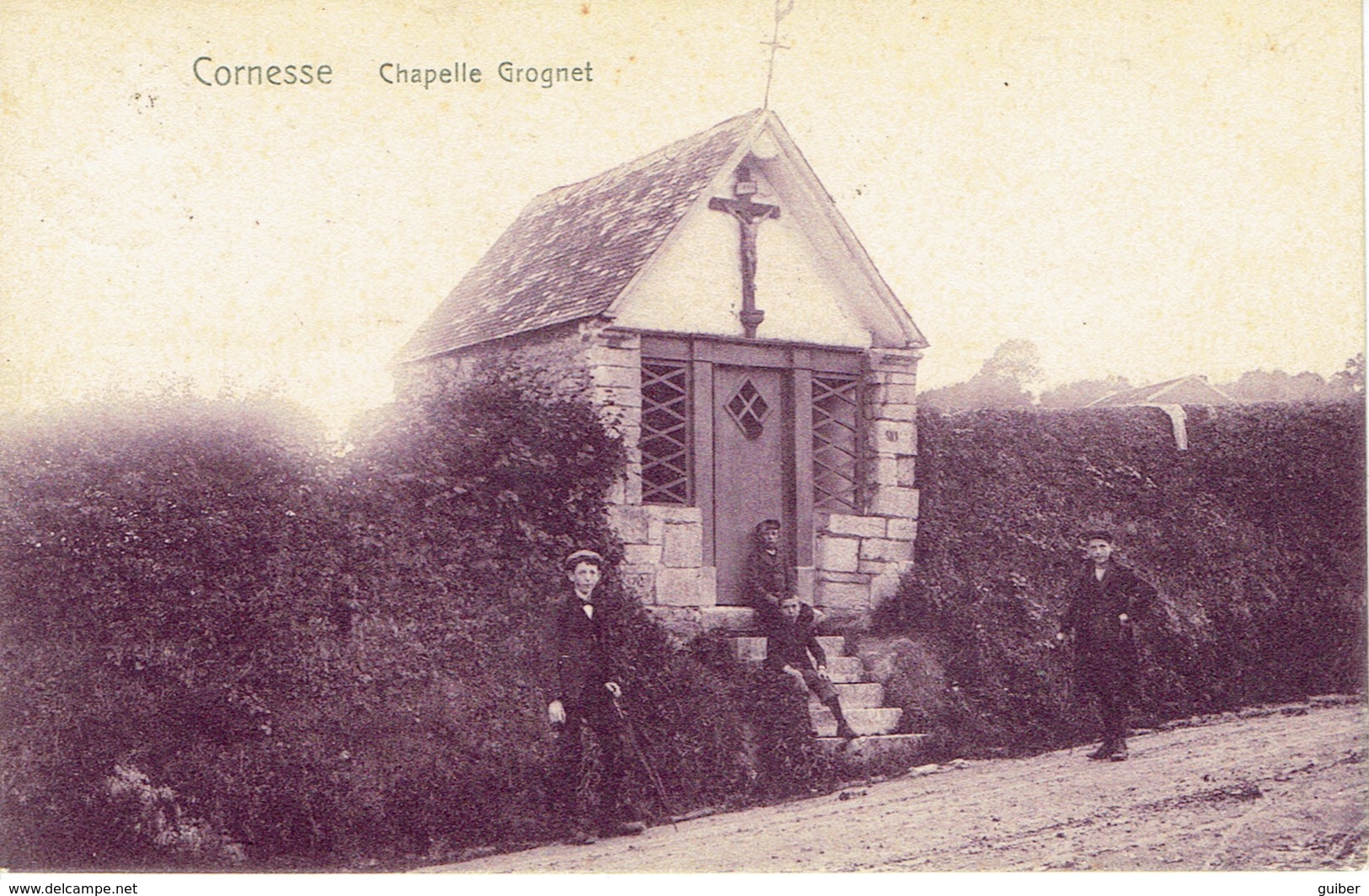 Cornesse Chapelle Grognet Animation 1914 - Pepinster