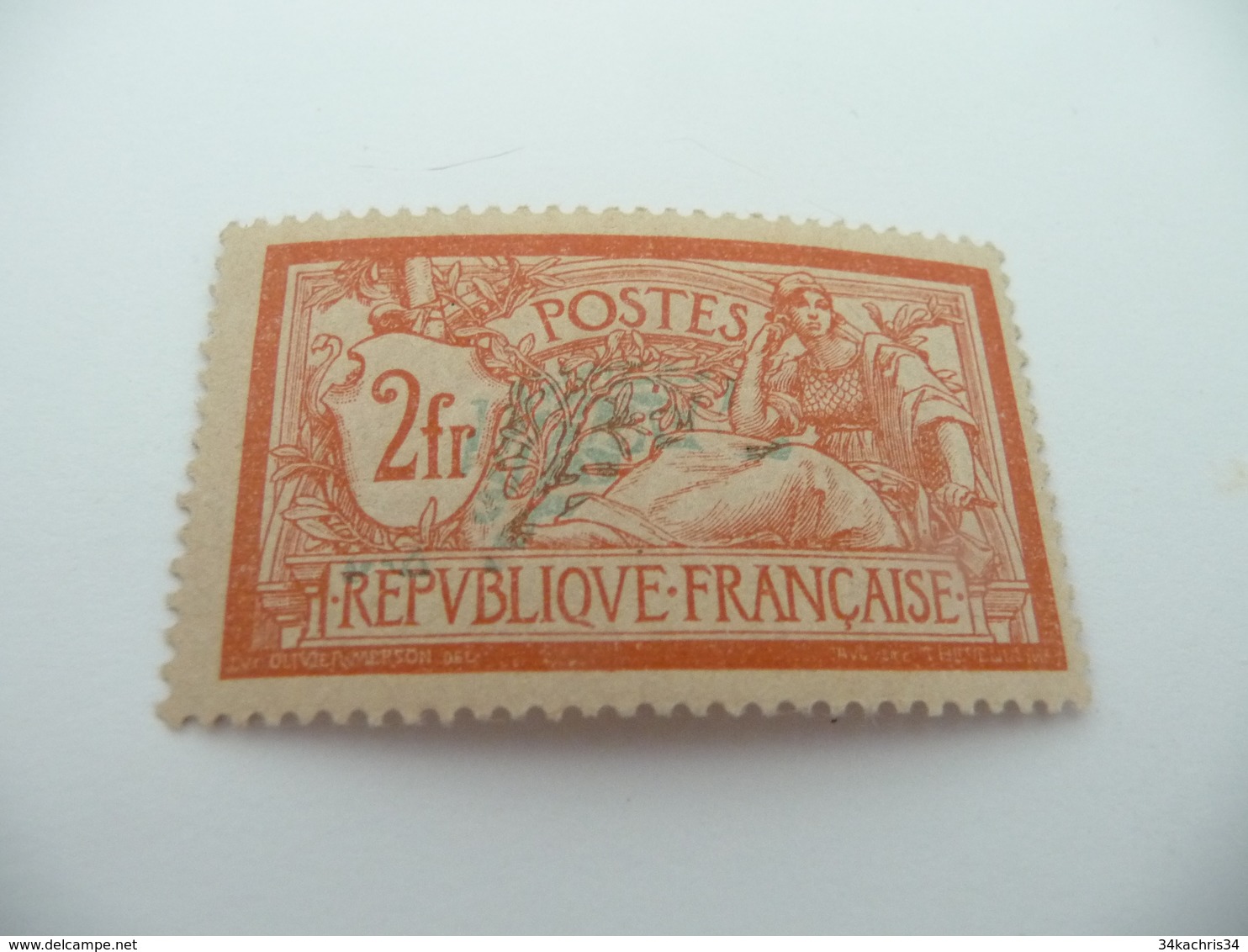 TP France Variété N° 145 Neuf  Sans Charnière Centre Déplacé - Unused Stamps