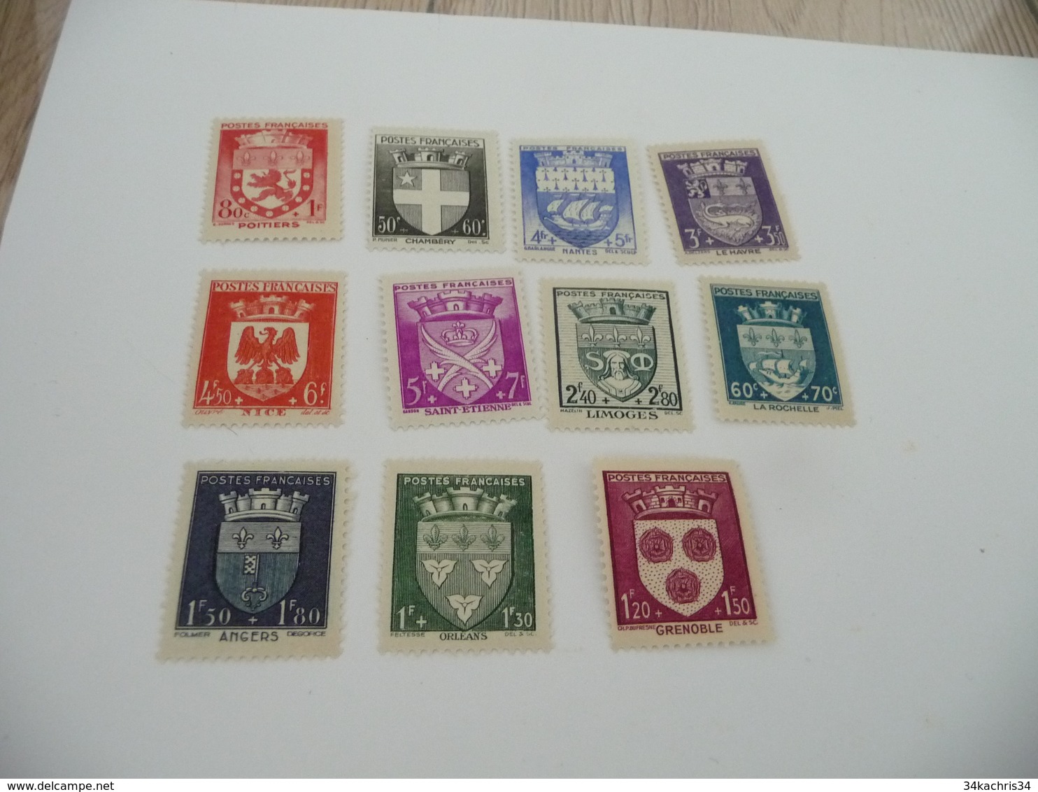 TP France  Sans Charnière Série 553 à 564 - Unused Stamps