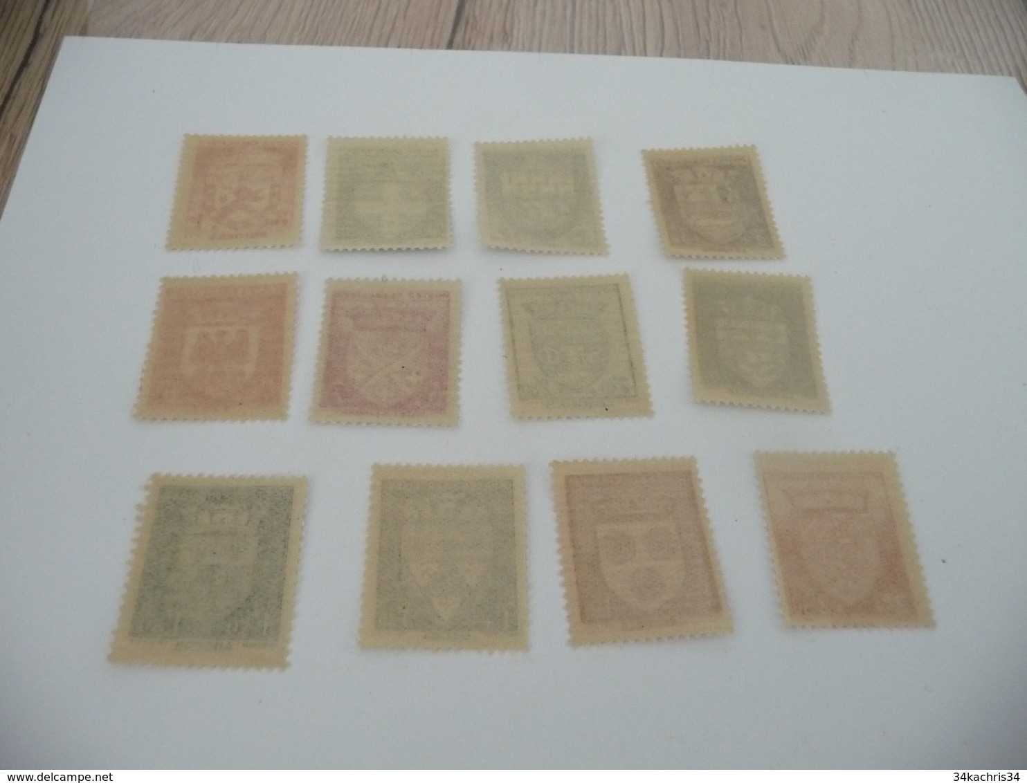 TP France  Sans Charnière Série 553 à 564 - Unused Stamps
