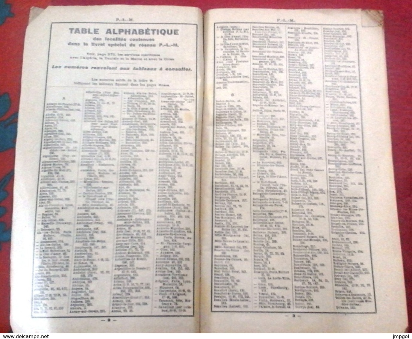 Livret Chaix Horaires Et Trajets Chemins De Fer PLM Grand Réseau 1932 Horaires Orient Express Lignes Régionales - Europe