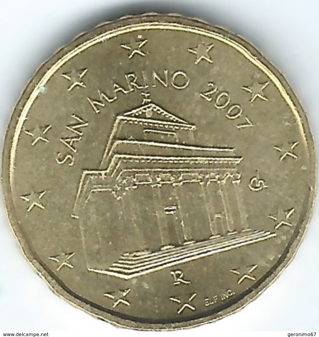 San Marino - 10 Euro Cent - 2007 - KM443 - San Marino