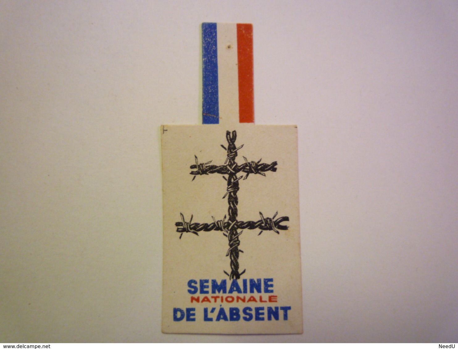 GP 2020 - 2467  INSIGNE PAPIER  " Semaine Nationale De L'ABSENT " - 1914-18