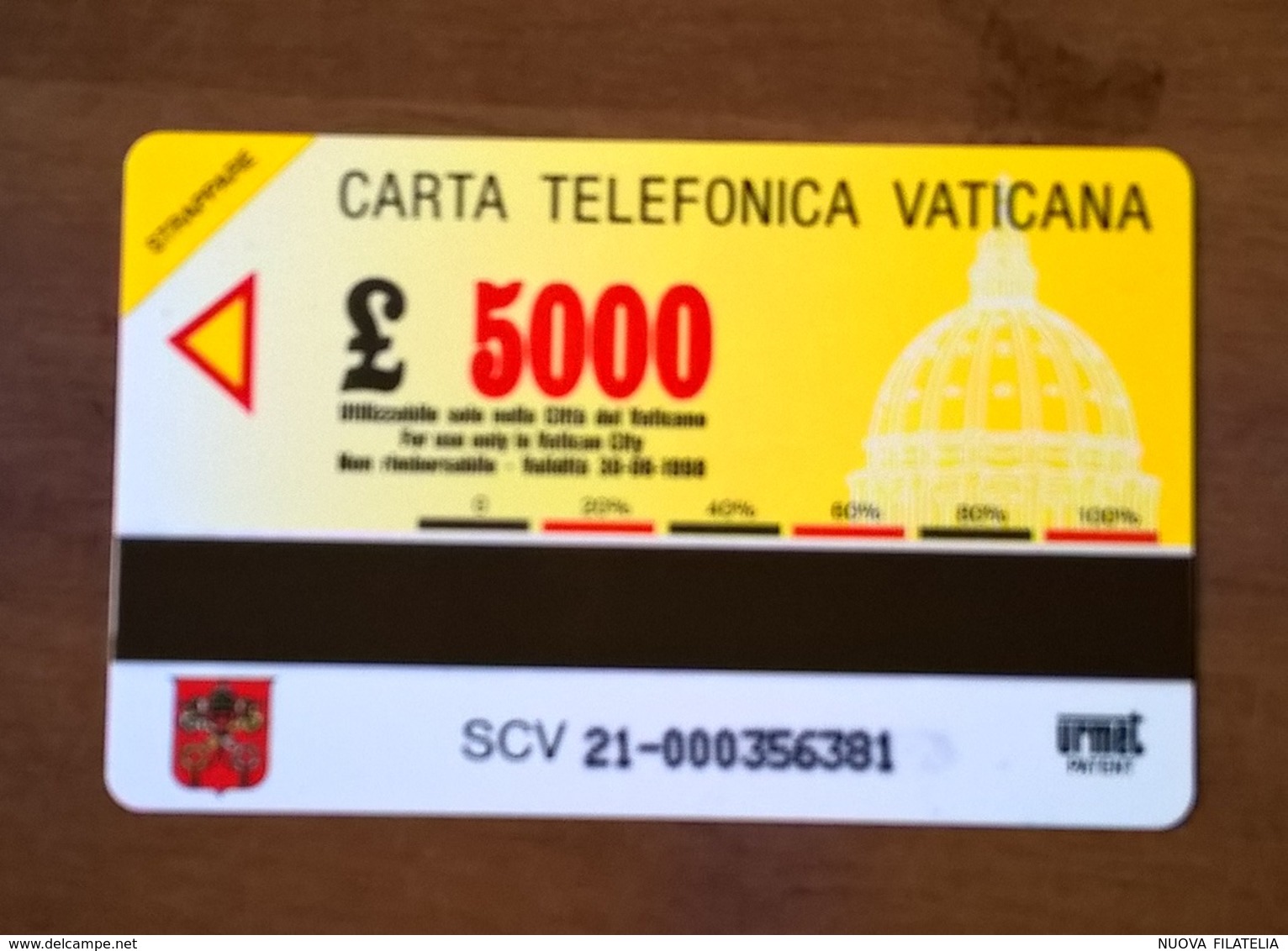 TESSERA TELEFONICA VATICANO GIOVANNI PAOLO II - Vaticano (Ciudad Del)