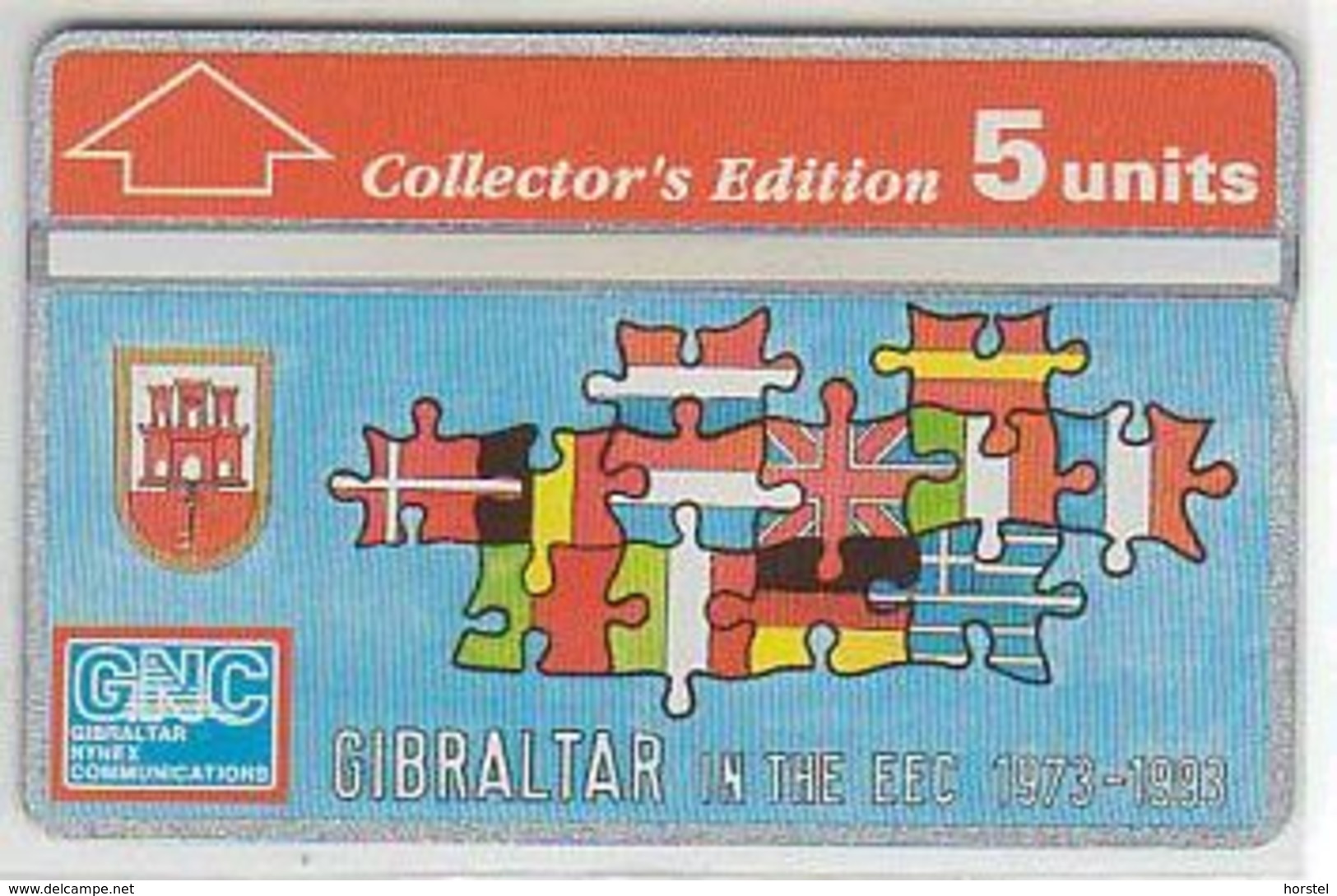 Gibraltar L&G - 31 1993 Collector's Edition - Flaggen - 308 A - Mint - Gibraltar