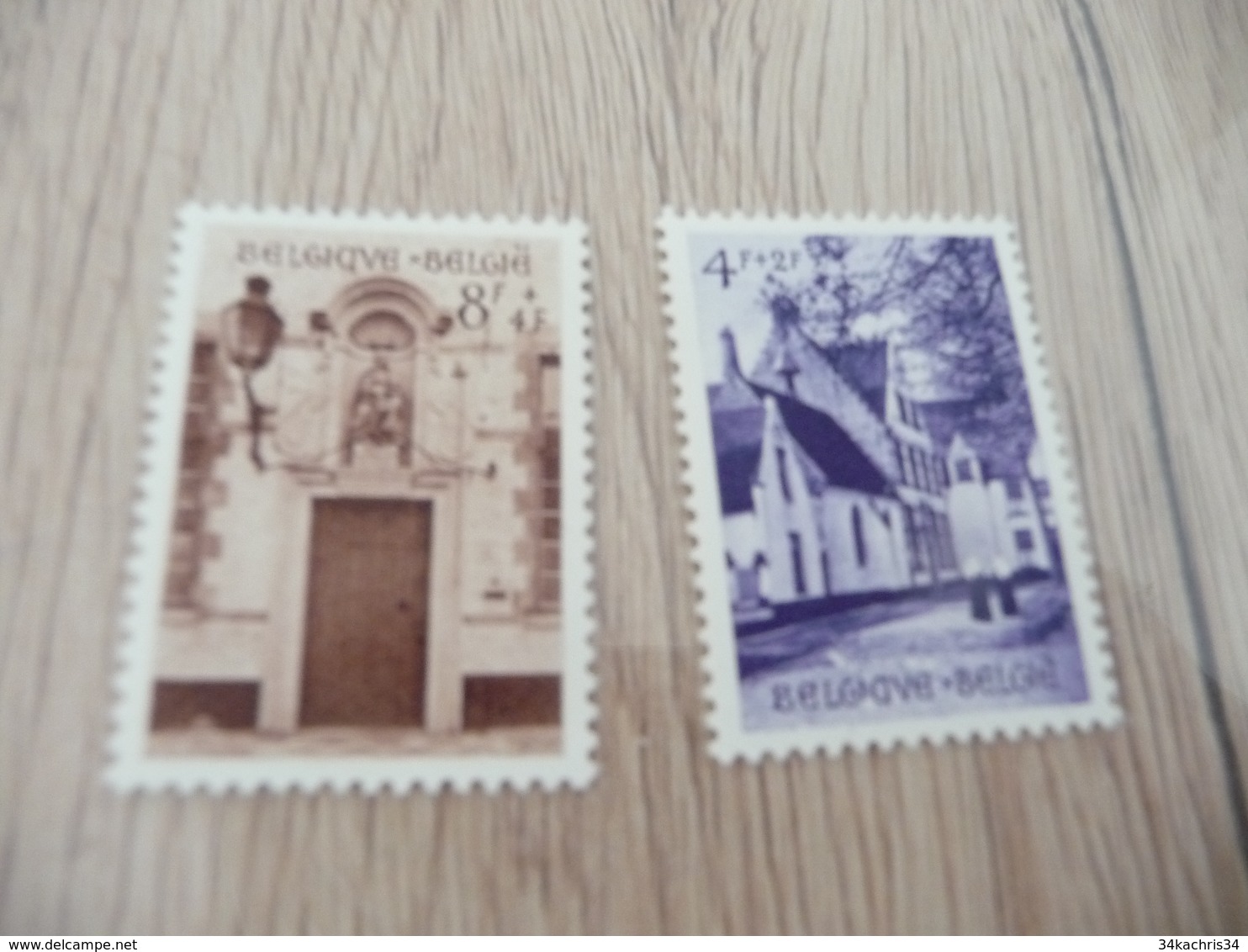 TP Belgique Série Sans Charnière - Unused Stamps