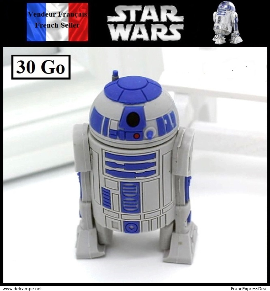 1 Clé USB 2.0 NEUVE 30 Go ! ( USB Flash Drive 30 GB ) - Star Wars R2-D2 R2D2 - Autres & Non Classés