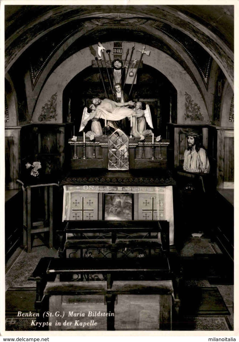 Benken (St. G.) - Maria Bildstein - Krypta In Der Kapelle * 17. 9. 1951 - Benken