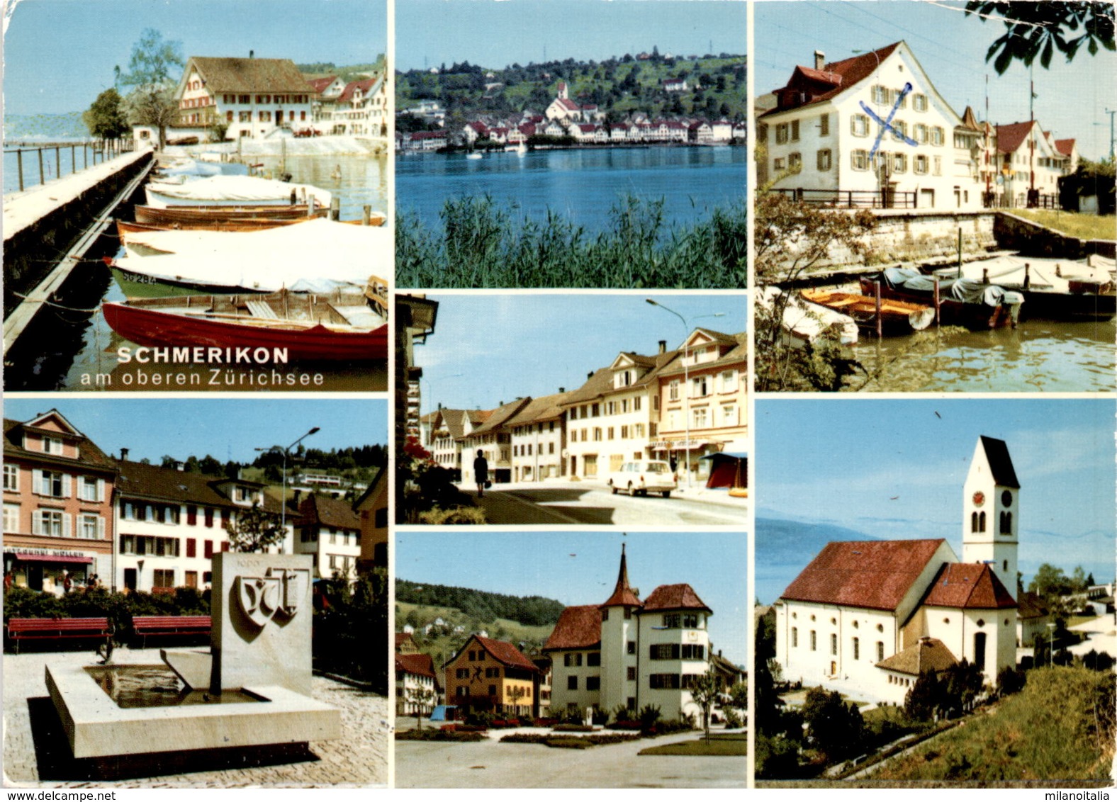 Schmerikon Am Oberen Zürichsee - 7 Bilder (37149) * 23. 7. 1987 - Schmerikon