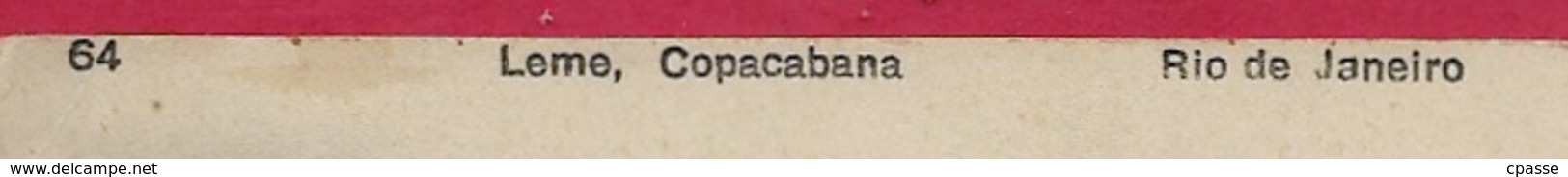 CPA Brésil BRASIL - LEME Copacabana - Rio De Janeiro ° A. Ribeiro - Copacabana