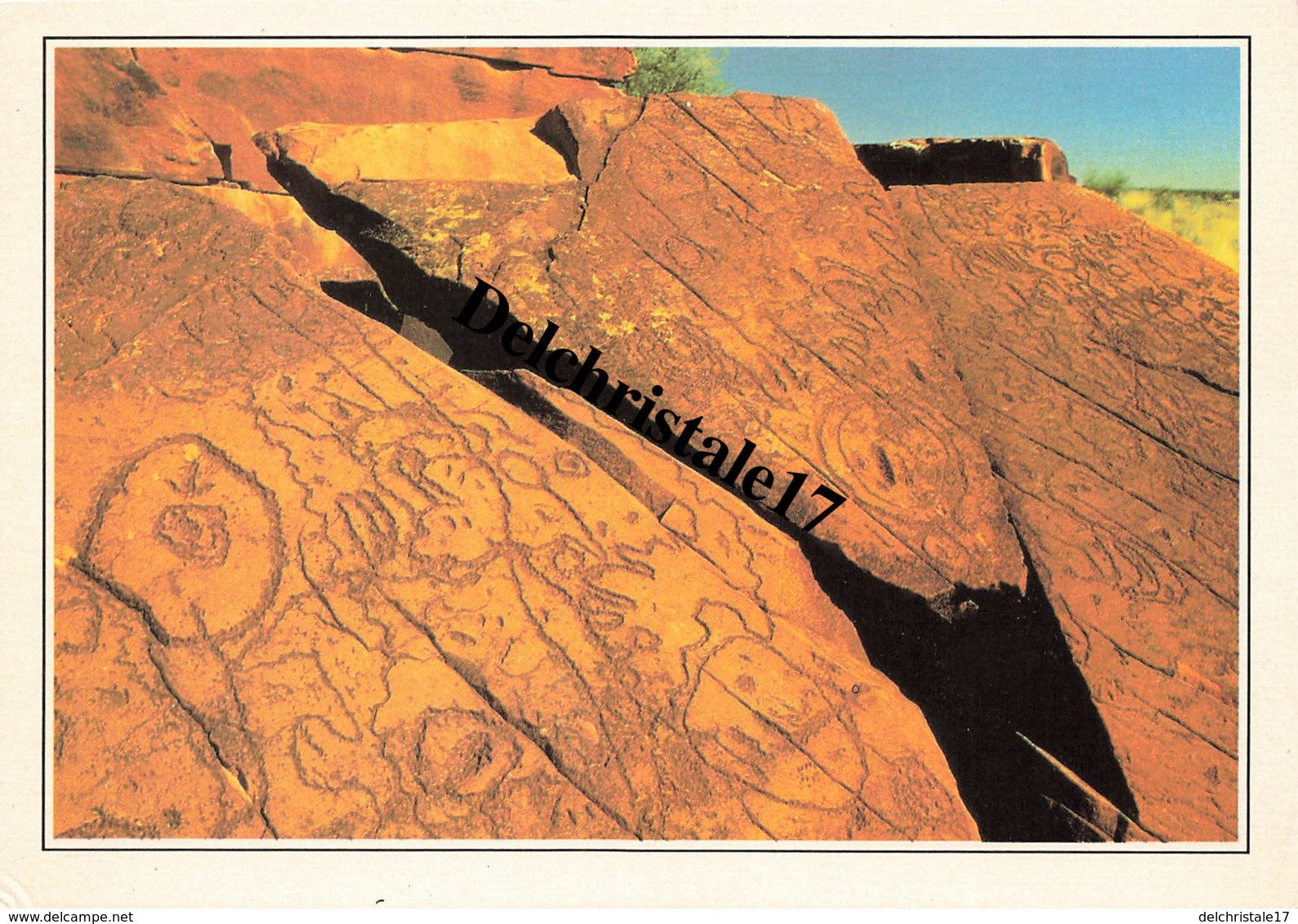 CPM AUSTRALIE - PARC NATIONAL DE KAKADU - GRAVURES ABORIGÈNES - Kakadu