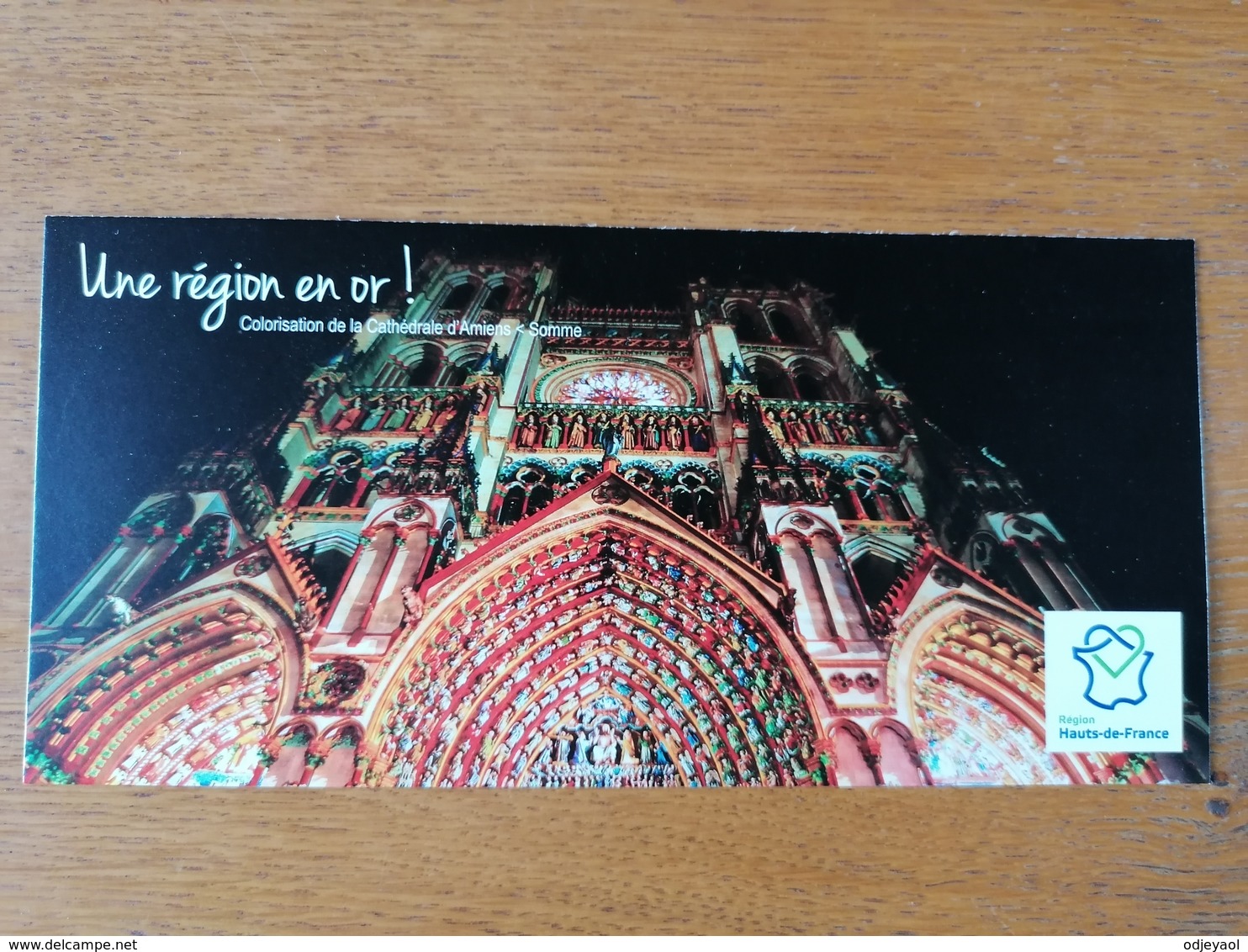 PICARDIE  Colorisation De La Cathédrale D'AMIENS - Picardie