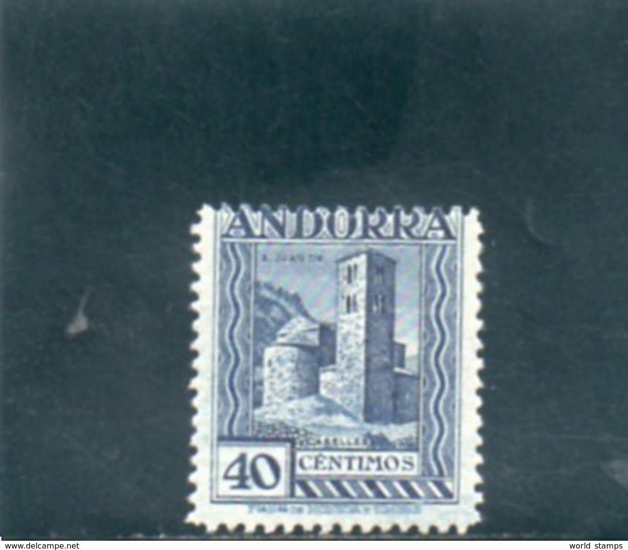 ANDORRE ESP. 1929-37 * DENT 14 - Nuevos