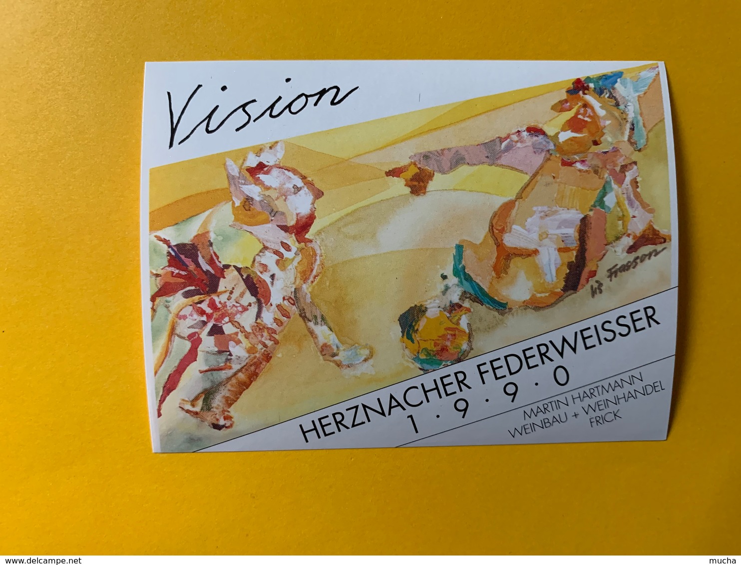 13736 - Vision Herznacher Federweisser 1990 - Kunst