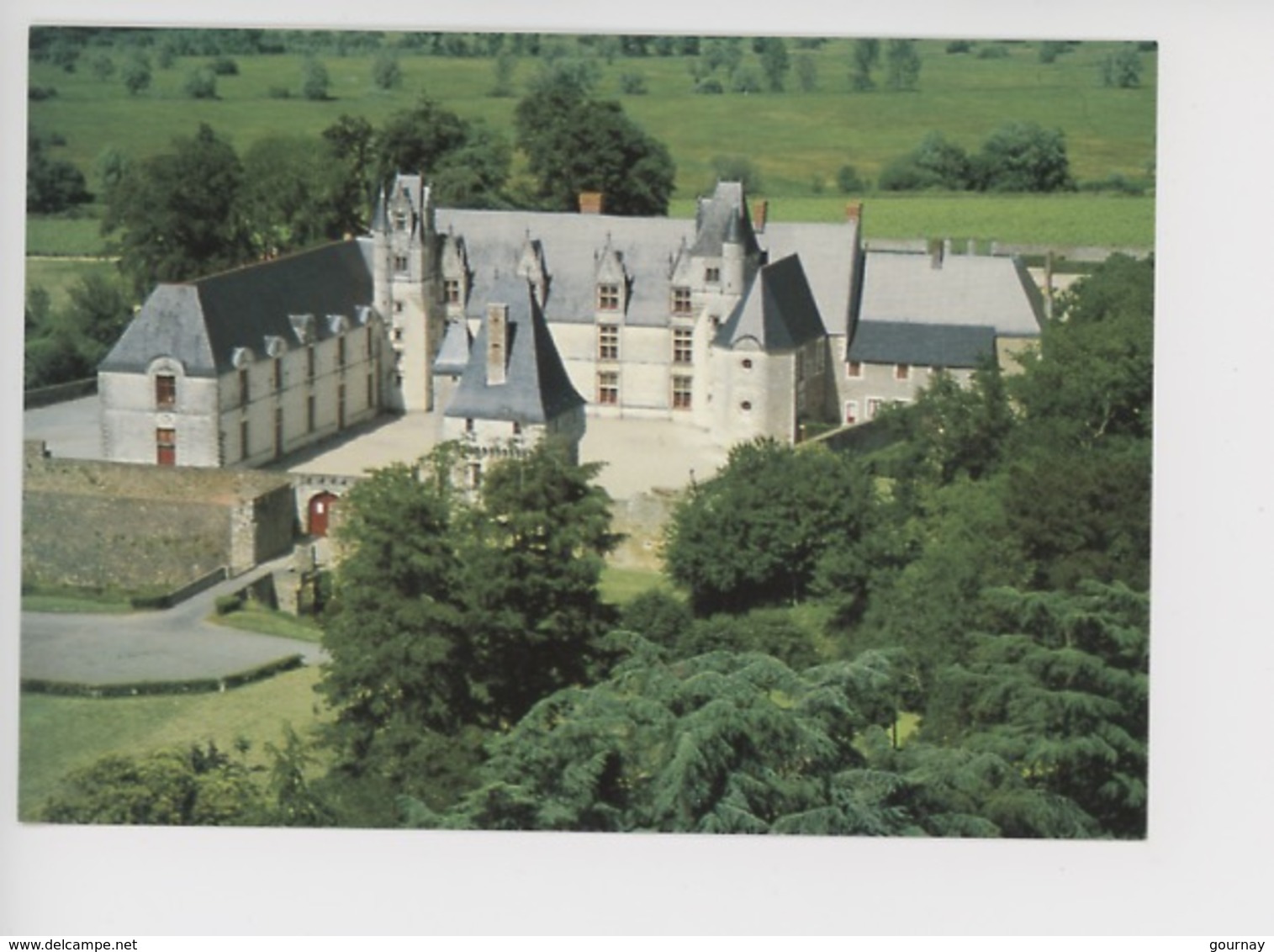 Château De Goulaine - Haute Goulaine, Monument Historique XVè Et XVIIè S. Vue D'ensemble  (aérienne) - Haute-Goulaine