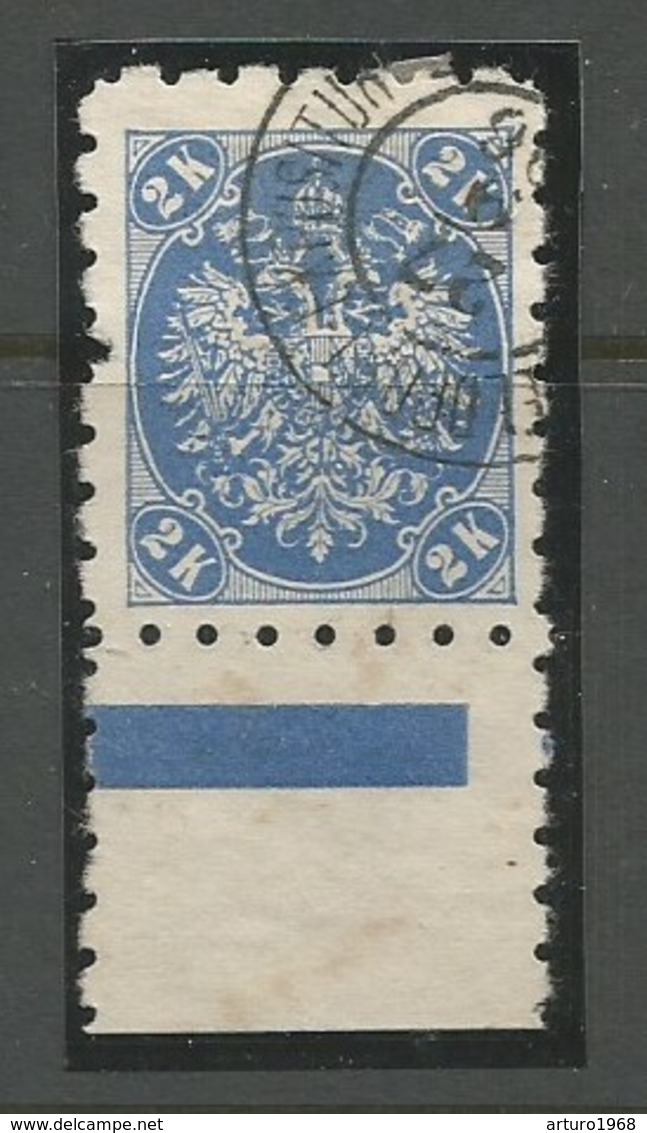 Bosnia Bosnien K.u.K. Austria Hungary Mi.22V Perforation 6 ½ Used 1906 - Bosnie-Herzegovine