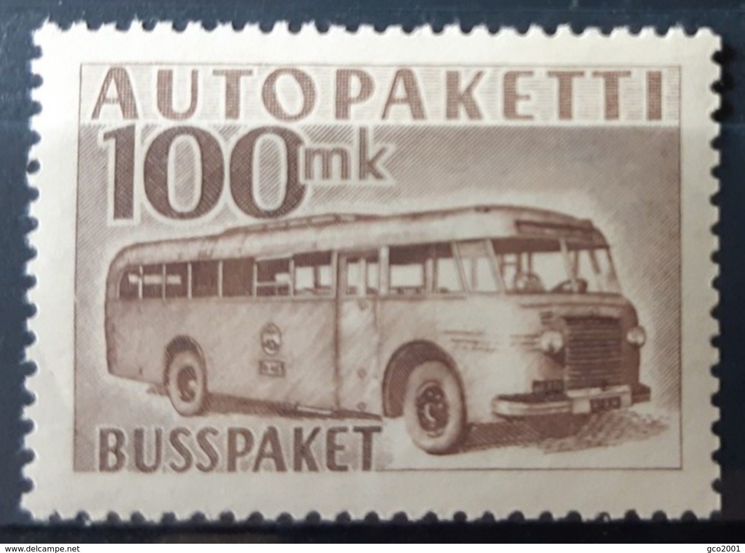 FINLANDE  / YT AUTOBUS 9  / AUTOBUS - TRANSPORT / NEUF ** / MNH - Colis Par Autobus