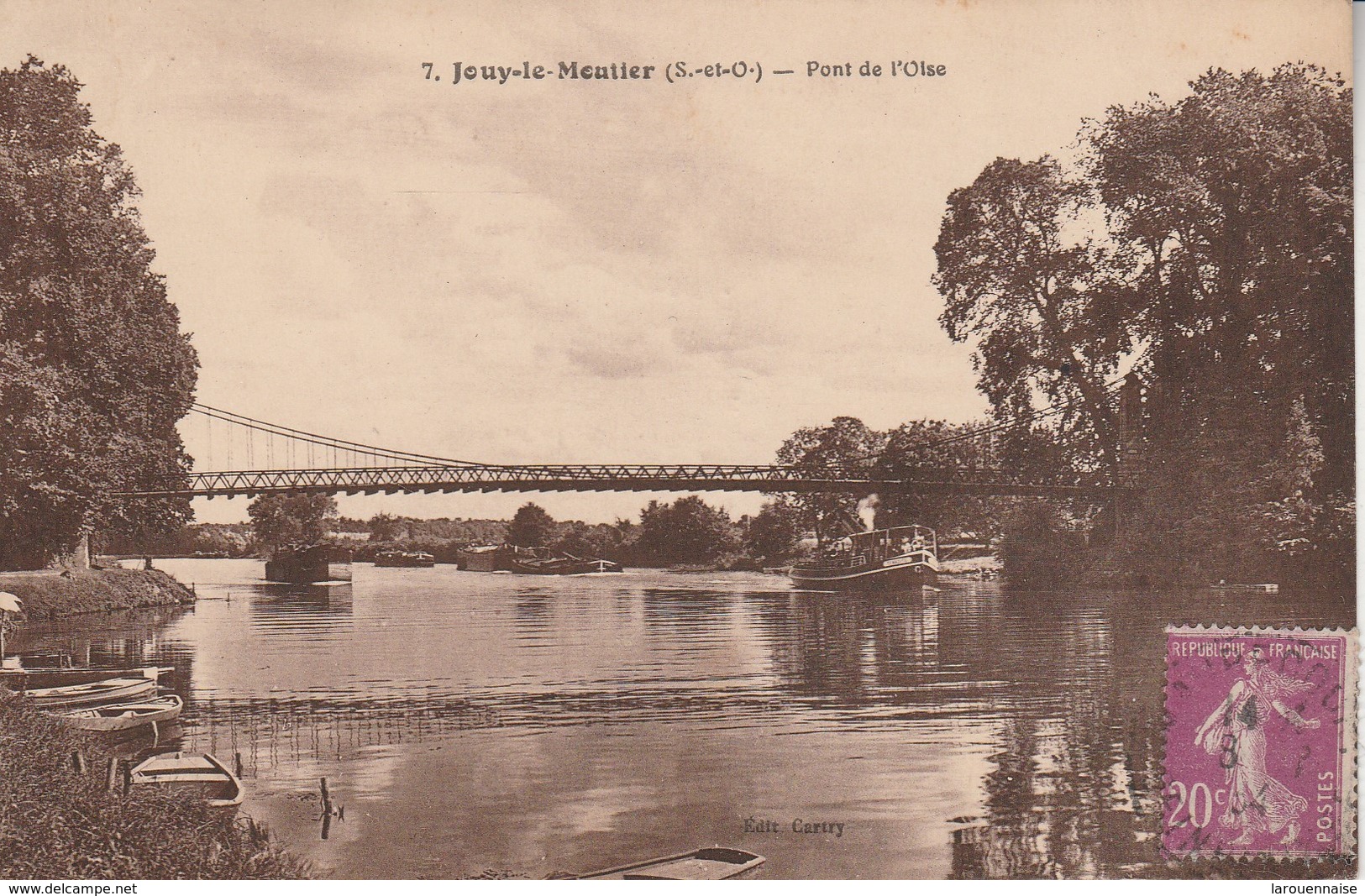 95 - JOUY LE MOUTIER - Pont De L' Oise - Jouy Le Moutier