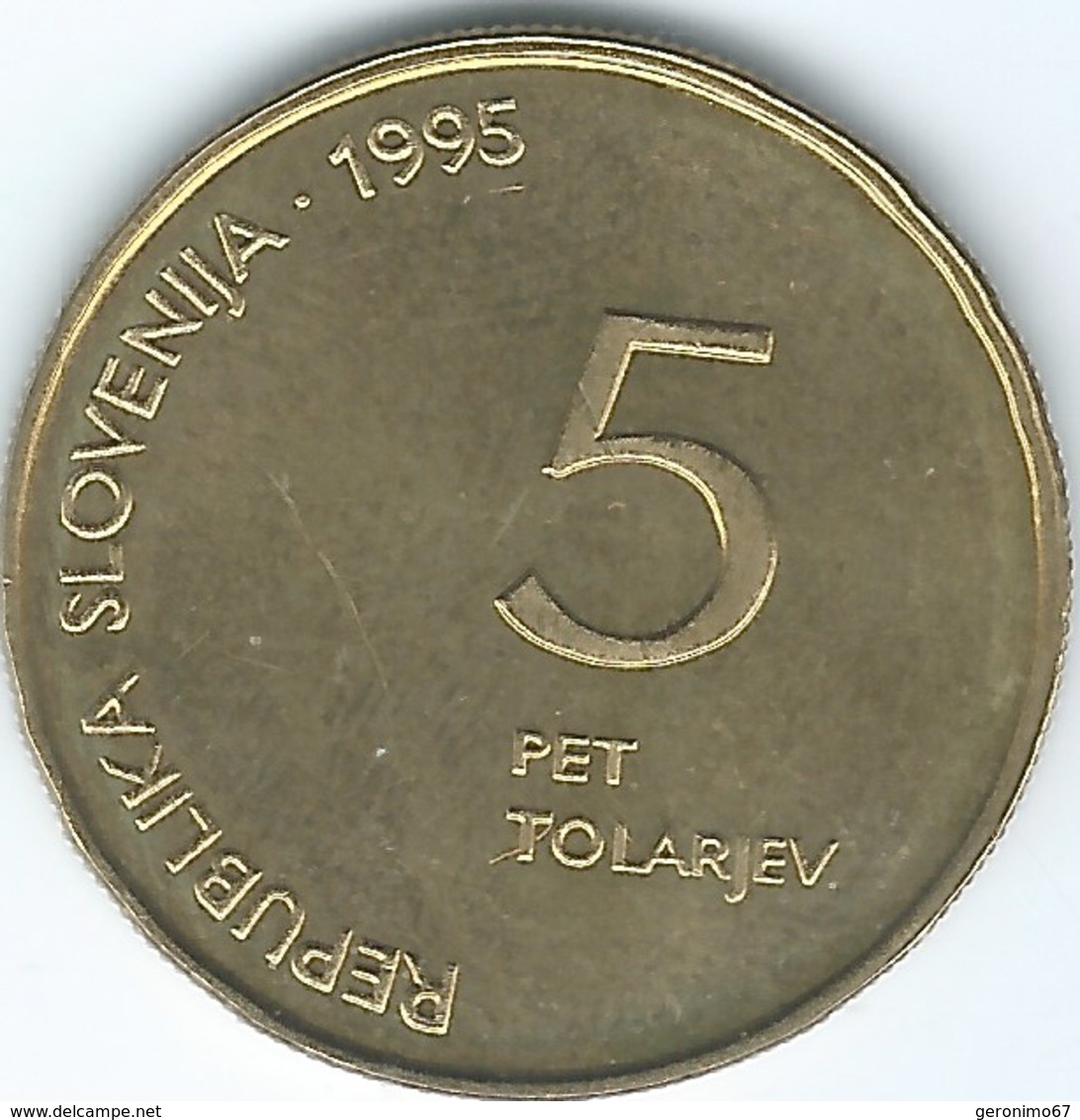 Slovenia - 1995 - 5 Tolarjev - 50th Anniversary Of The End Of WWII - KM22 - Slowenien