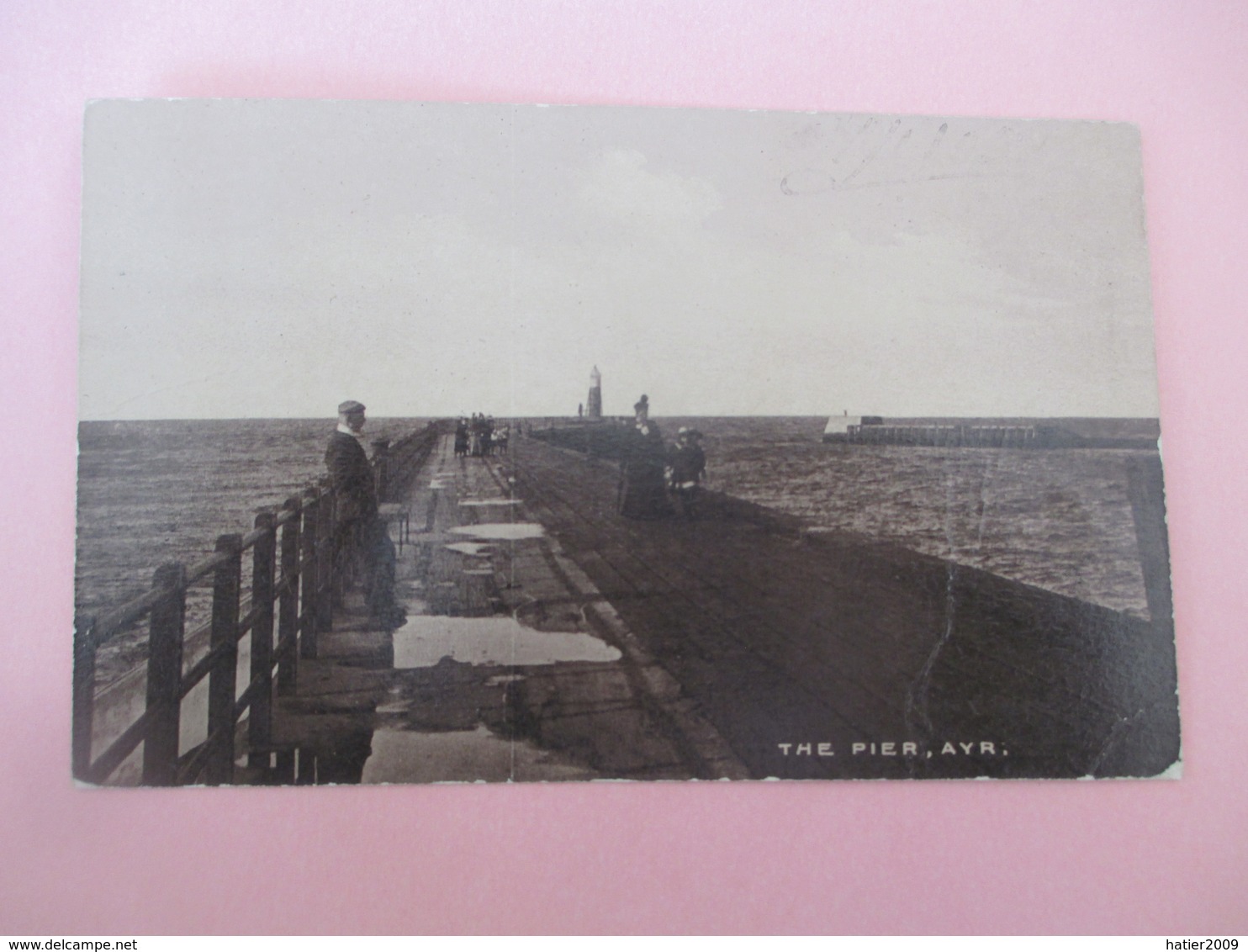 AYRSHIRE - THE PIER AYR_The National Series Of Permanent Photos_voyagé En 1905 - Ayrshire