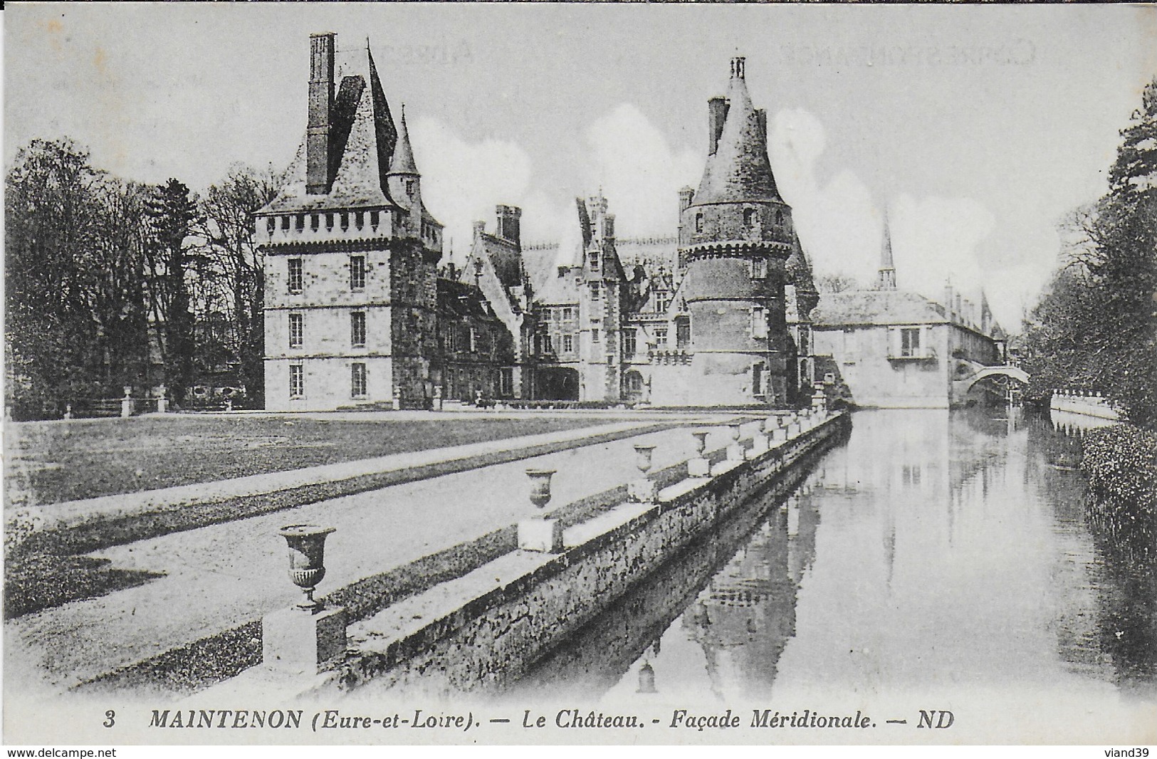 Maintenon - Le Château, Façade Méridionale - Années 1930 - Non écrite - Maintenon