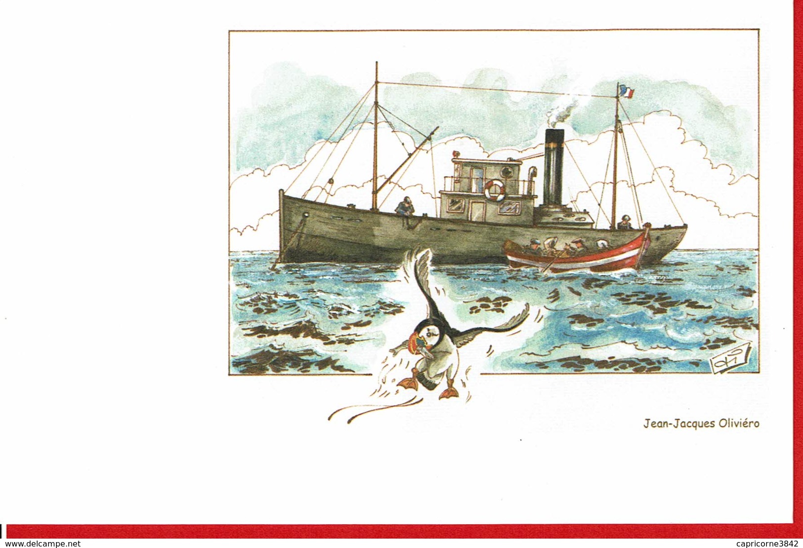 Peinture De Jean-Jacques OLIVIERO - Peintre De Saint Pierre Et Miquelon - Saint-Pierre-et-Miquelon