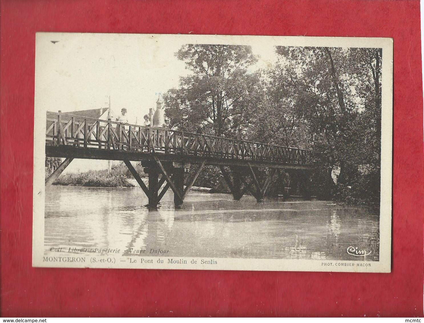 CPA - Montgeron   - (S.-et-O.) - Le Pont Du Moulin De Senlis - Montgeron