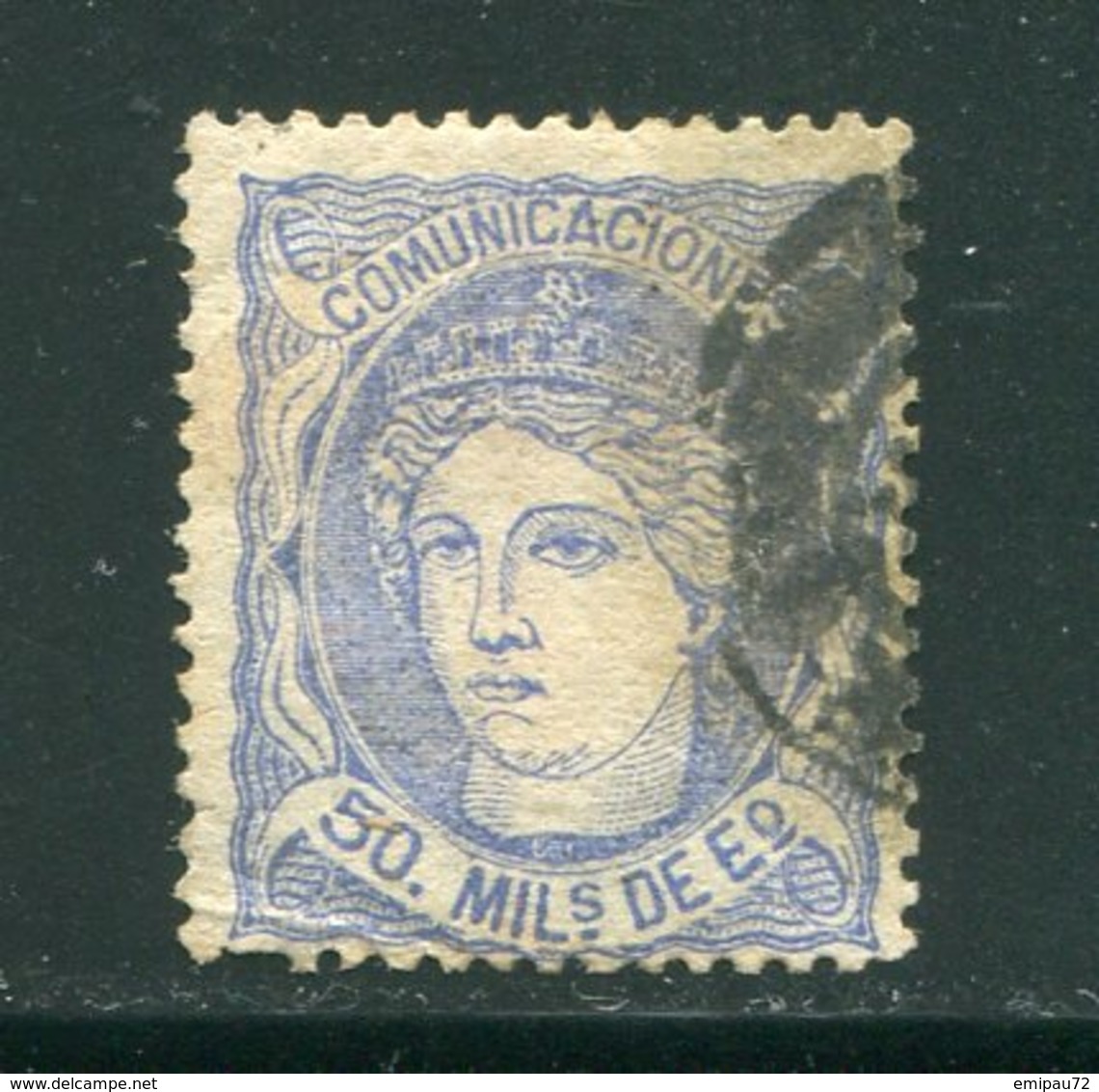 ESPAGNE- Y&T N°107- Oblitéré - Used Stamps