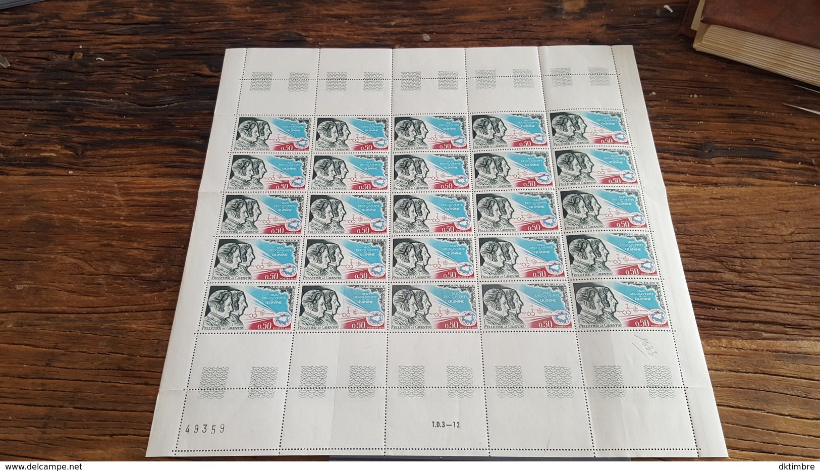 LOT500873 TIMBRE DE FRANCE NEUF** LUXE FEUILLE - Ganze Bögen