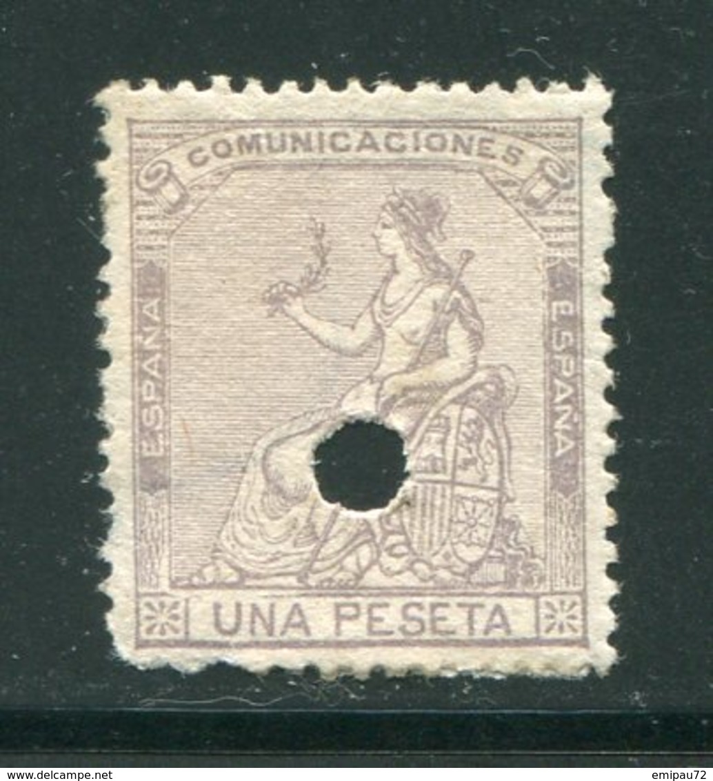 ESPAGNE- Y&T N°137- Neuf Sans Gomme (télégraphe) - Unused Stamps