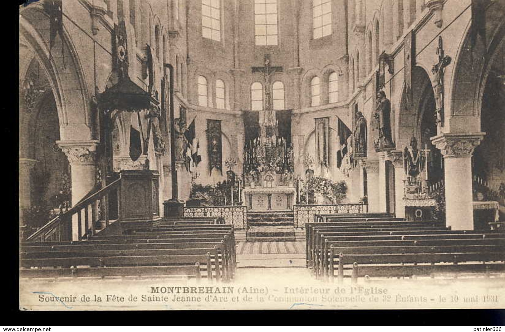 Montbrehain Interieur D'eglise - Autres & Non Classés