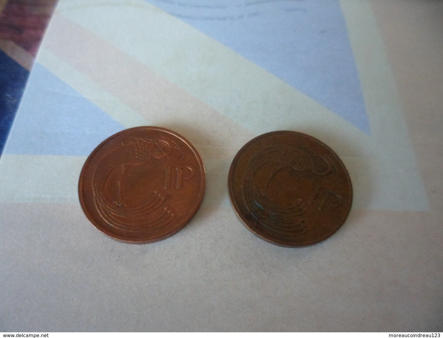 Lot 2 X1 Pence  Irlande 1971 1993 - Irlande