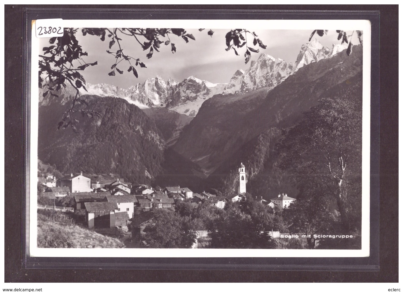 GRÖSSE 10x15cm - SOGLIO  - TB - Soglio