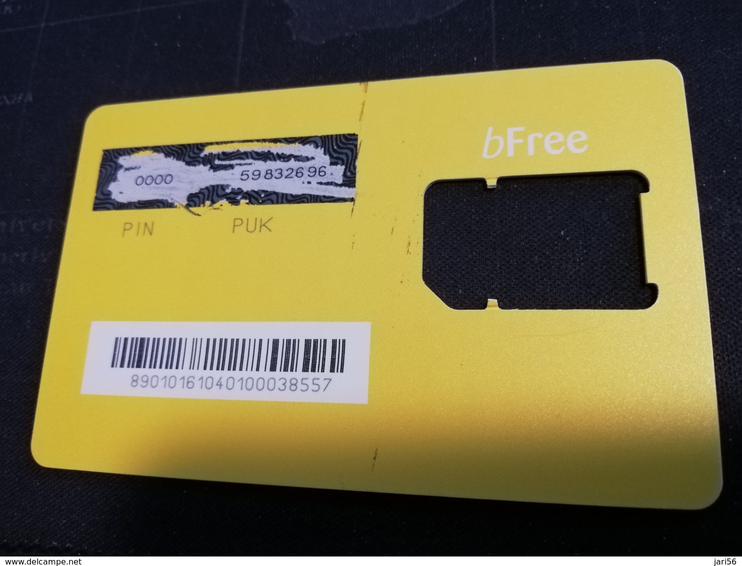 ST LUCIA    $ --     MOBILE CHIP CARRIER  B Free      Prepaid      Fine Used Card  ** 1774** - St. Lucia