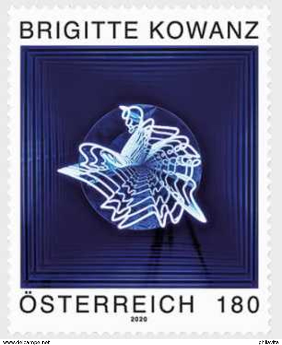 2020 Austria Contemporary Art In Austria Brigitte Kowanz Opportunity MNH** MiNr. 3511 Light, Space And Code - Neufs