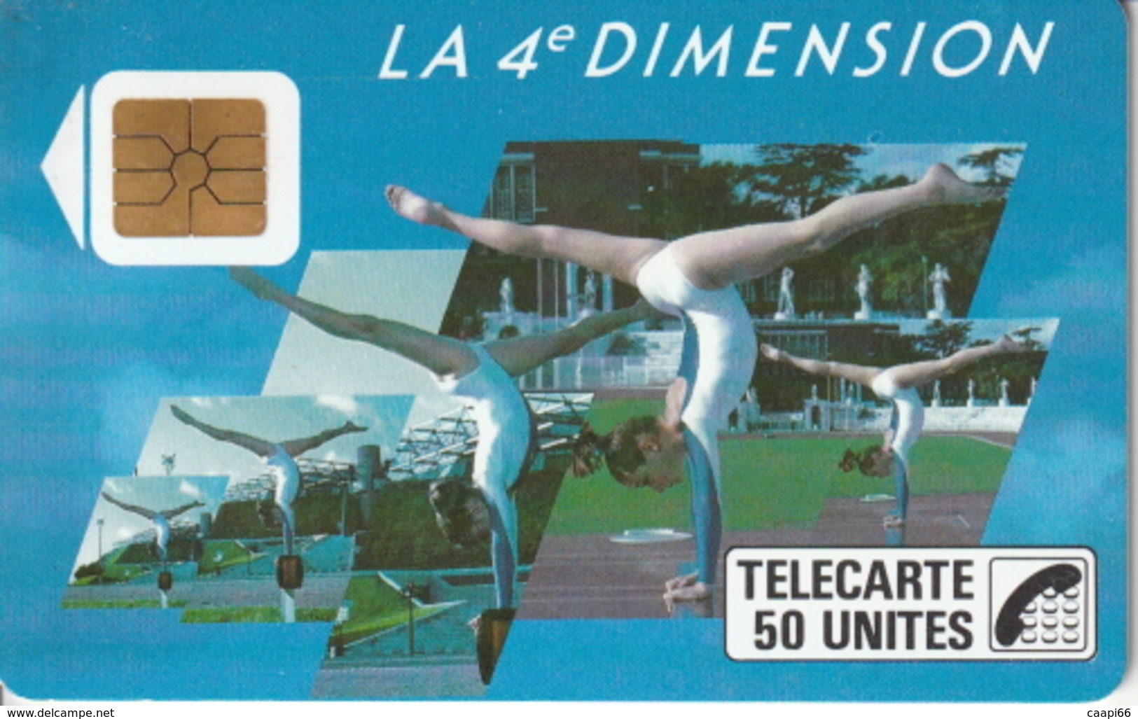TC F36 - 4ème Dimension- Gymnaste - 50 U - 1988