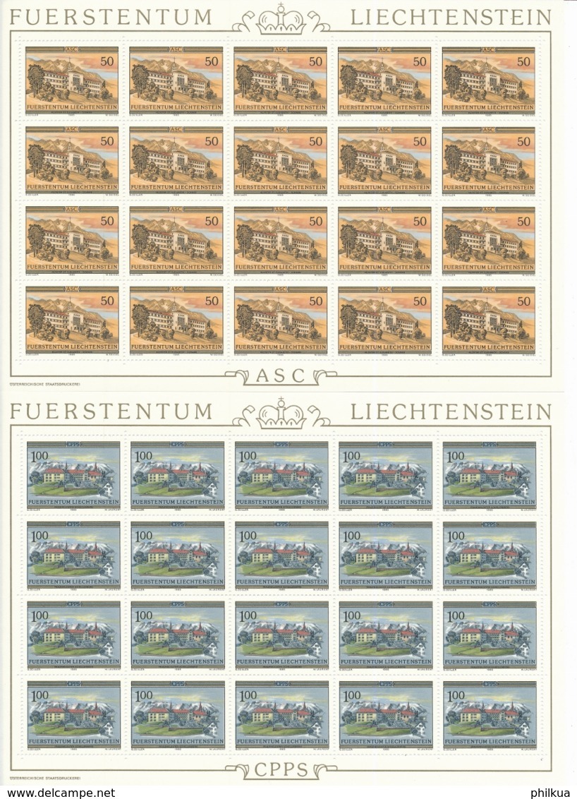 Zumstein 807-809 / Michel 868-870 Bogen-Serie Einwandfrei Postfrisch/** - Blocs & Feuillets