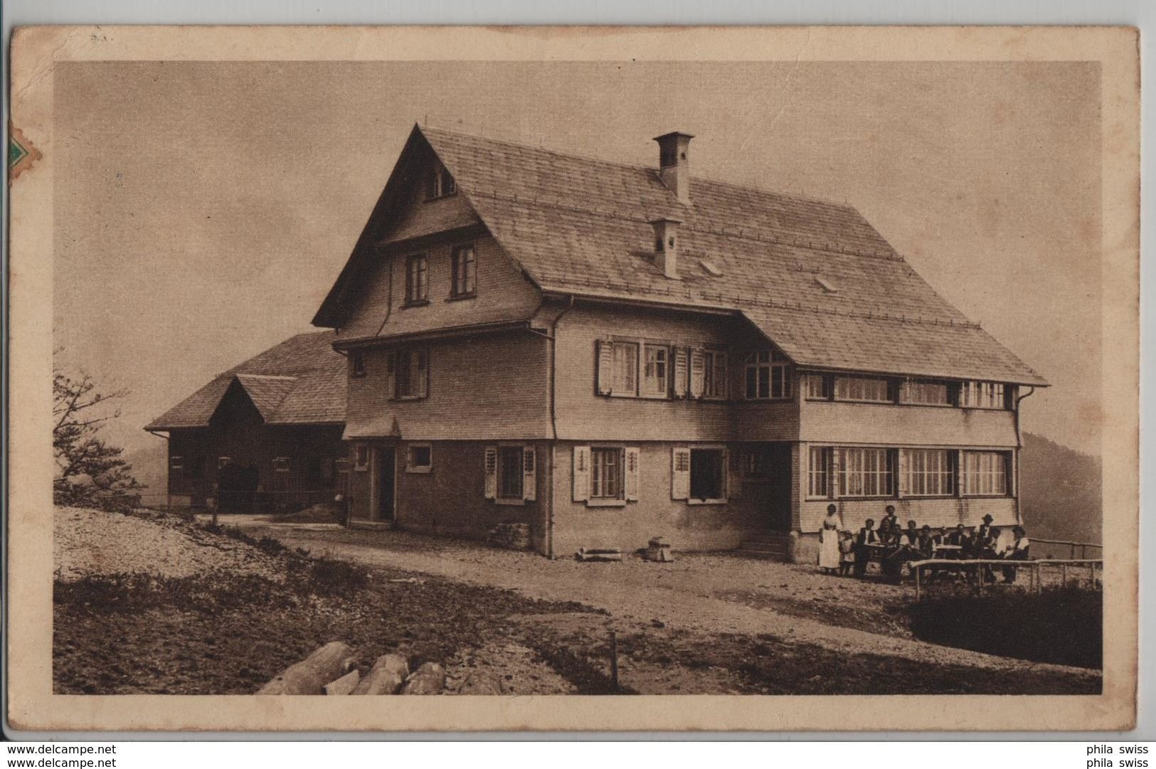 Alp Scheidegg (1247 M) Zürich - Stempel: Elgg - Photo: J. Oberholzer - Elgg