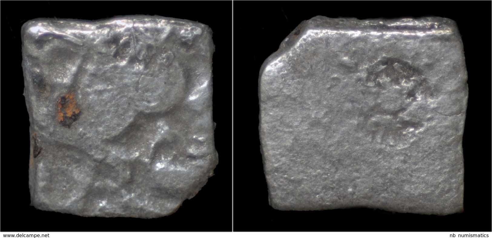 Mauryan Empire AR Drachm (karshapana) - Indias