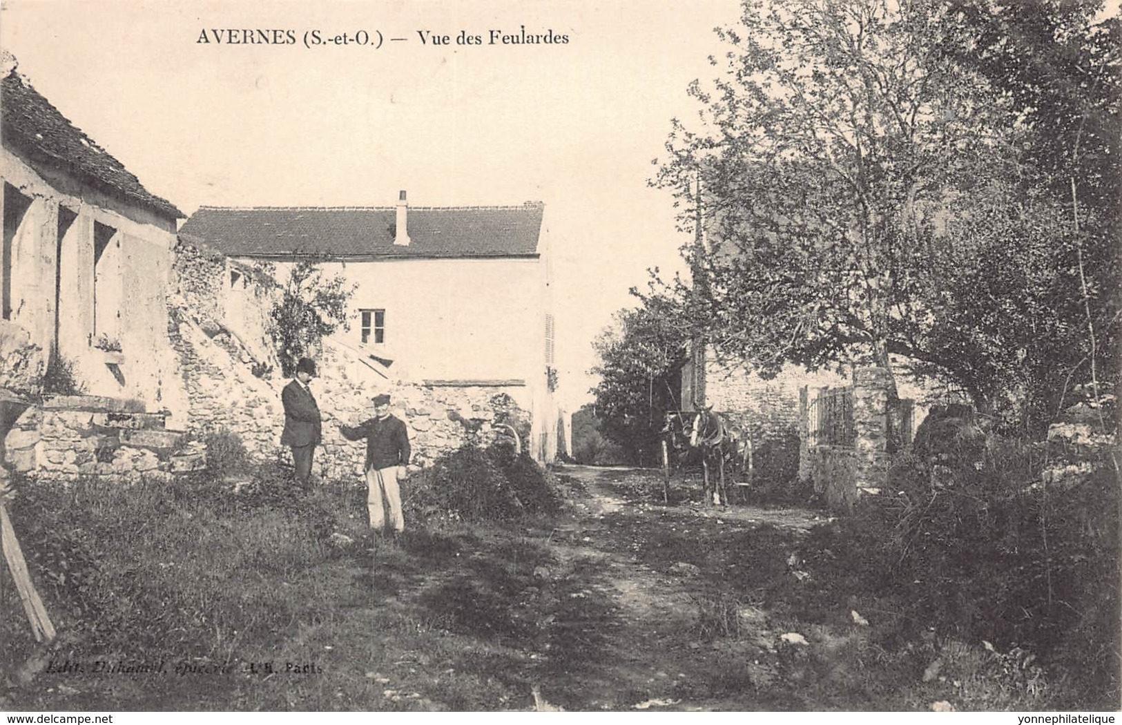 95 - Val D'Oise - 10063 - AVERNES - Feulardes - - Avernes