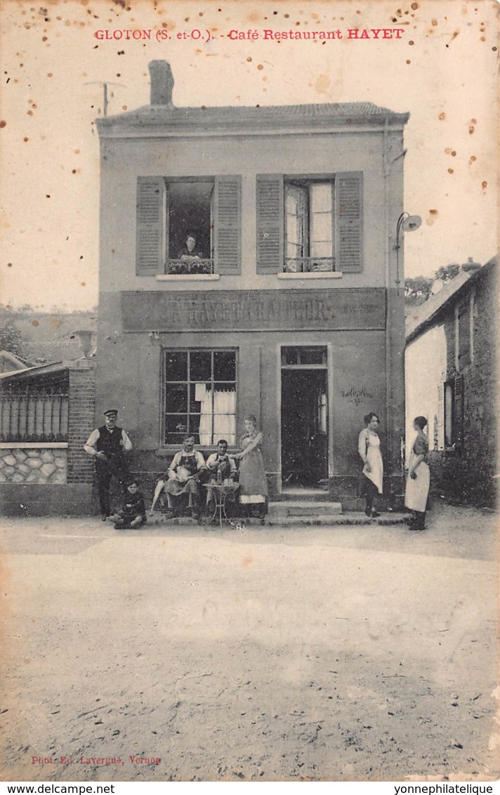 95 - Val D'Oise - 10144 - GLOTON - Café Restaurant HAYET - - Garges Les Gonesses
