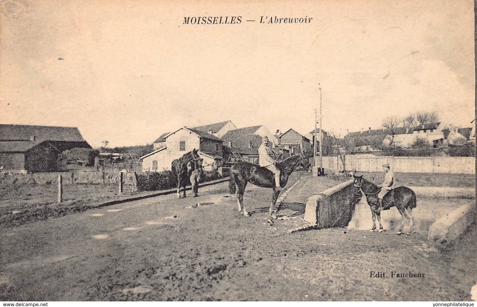 95 - Val D'Oise - 10195 - MOISSELLES - Abreuvoir - Moisselles