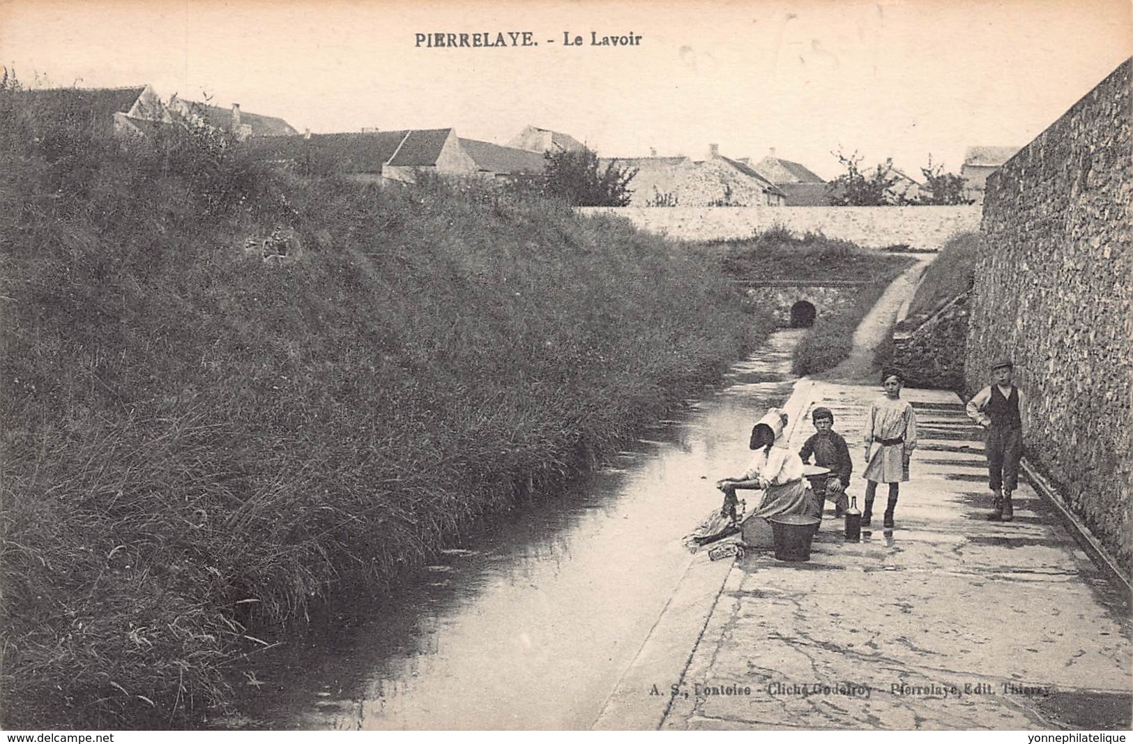 95 - Val D'Oise - 10241 - PIERRELAYE - Lavoir - Pierrelaye